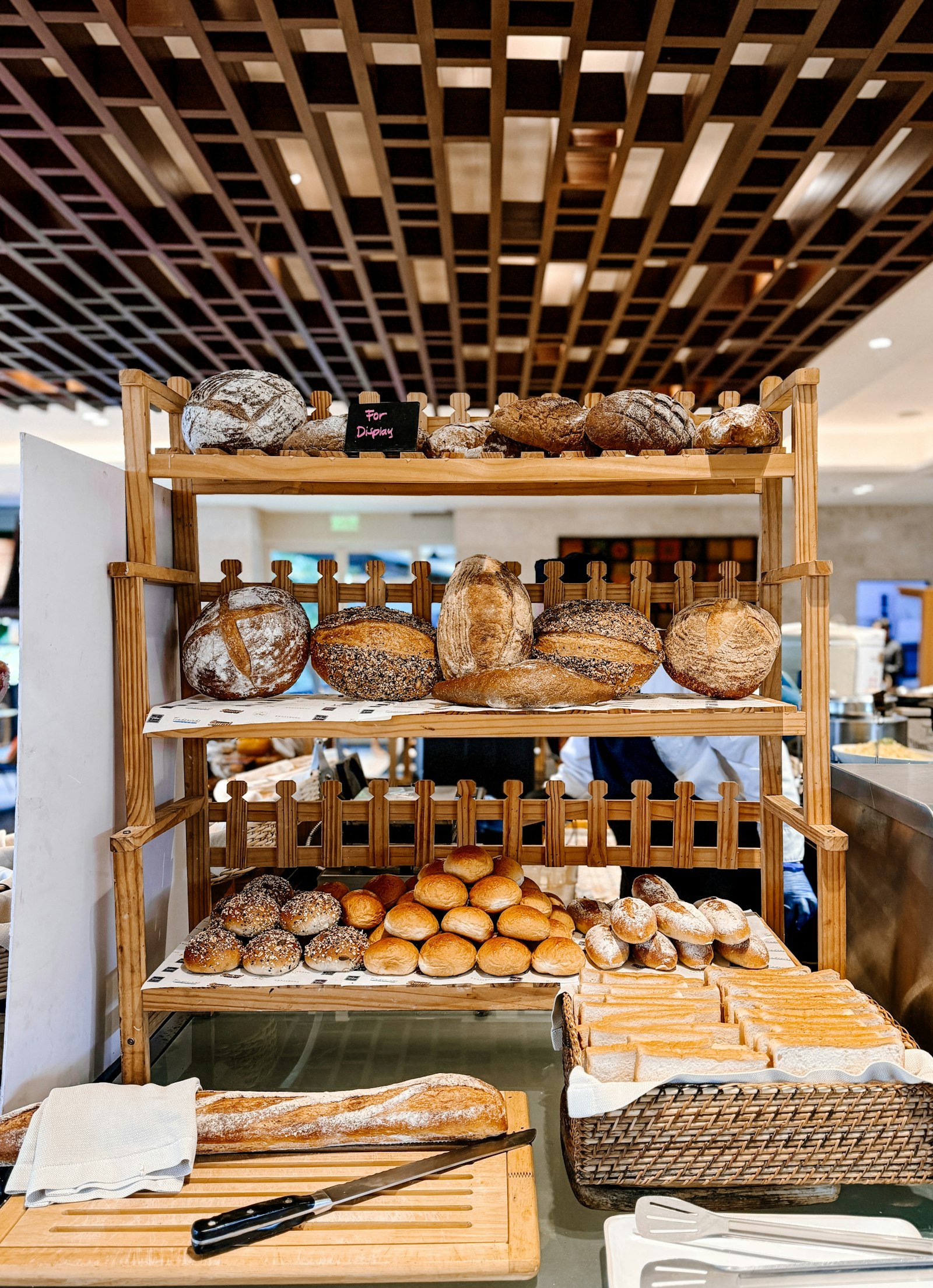 Artisan sourdough and bread loaves